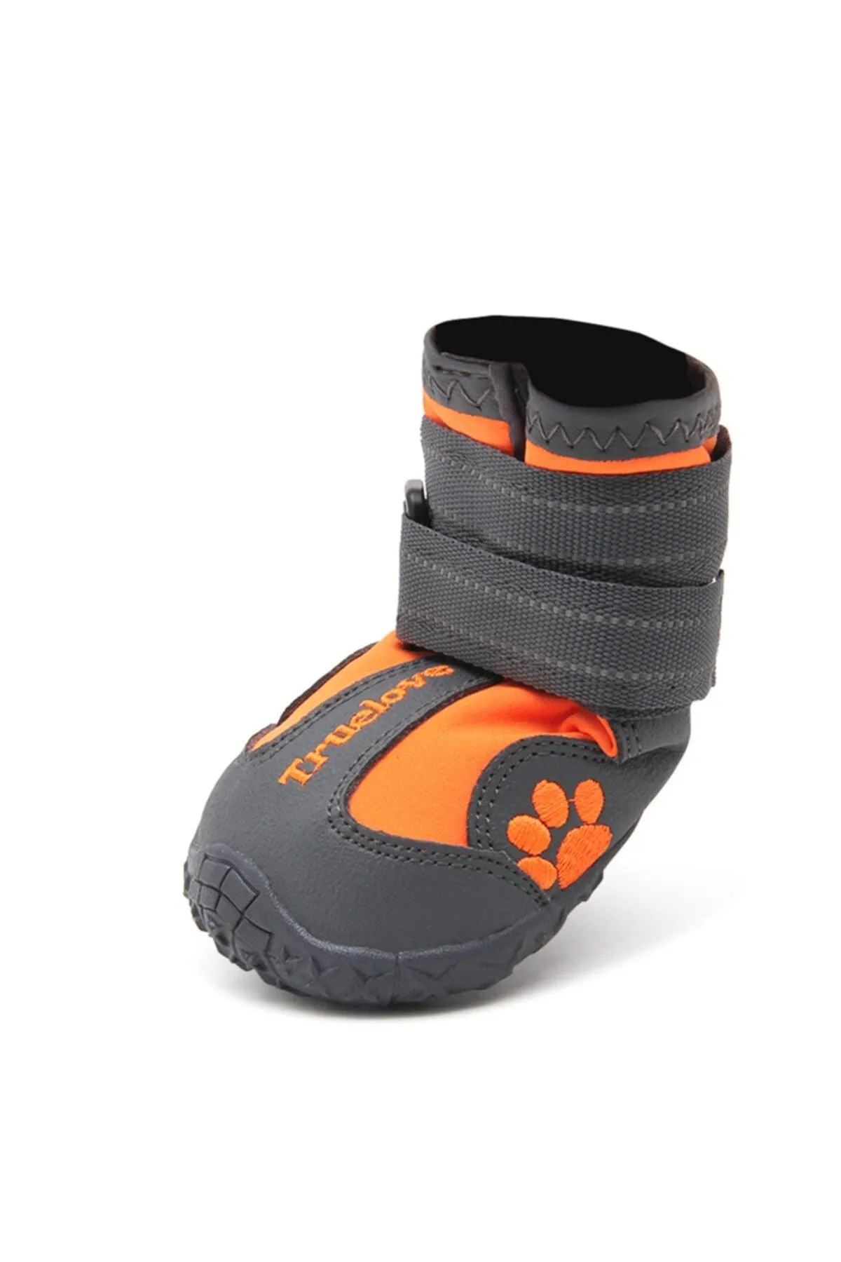 , Waterproof, Rubber, Orange Dog Shoe
