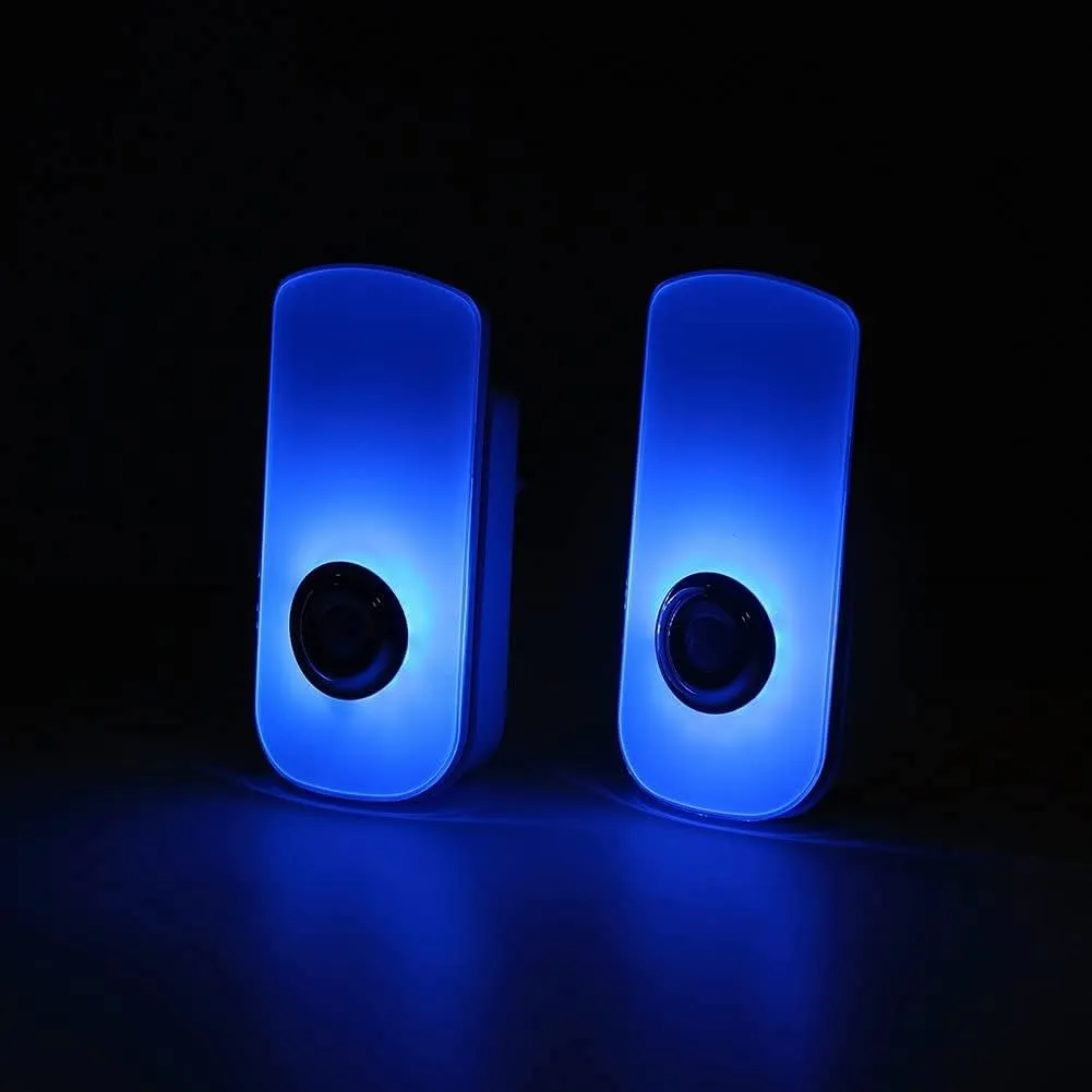 2 Pack LED Night Motion Sensor Cut 3-in-1, Rechargeable Emergency Flashlight Light, Auto Sensing Energy Saving Wall Mount Plug-in Light Portable LED Torch - Blue Small Size