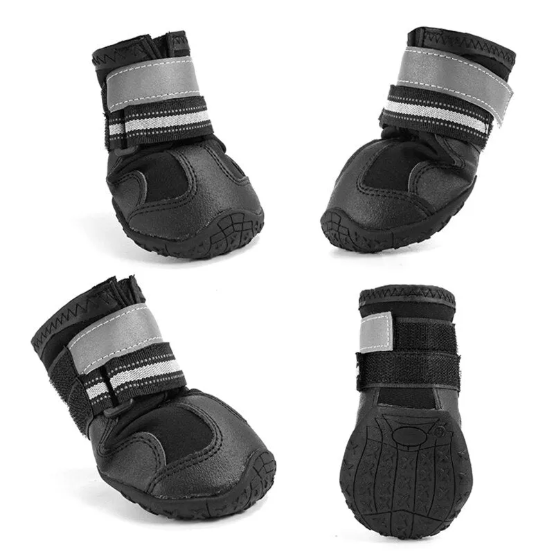 4 Set Dog Shoe Boot