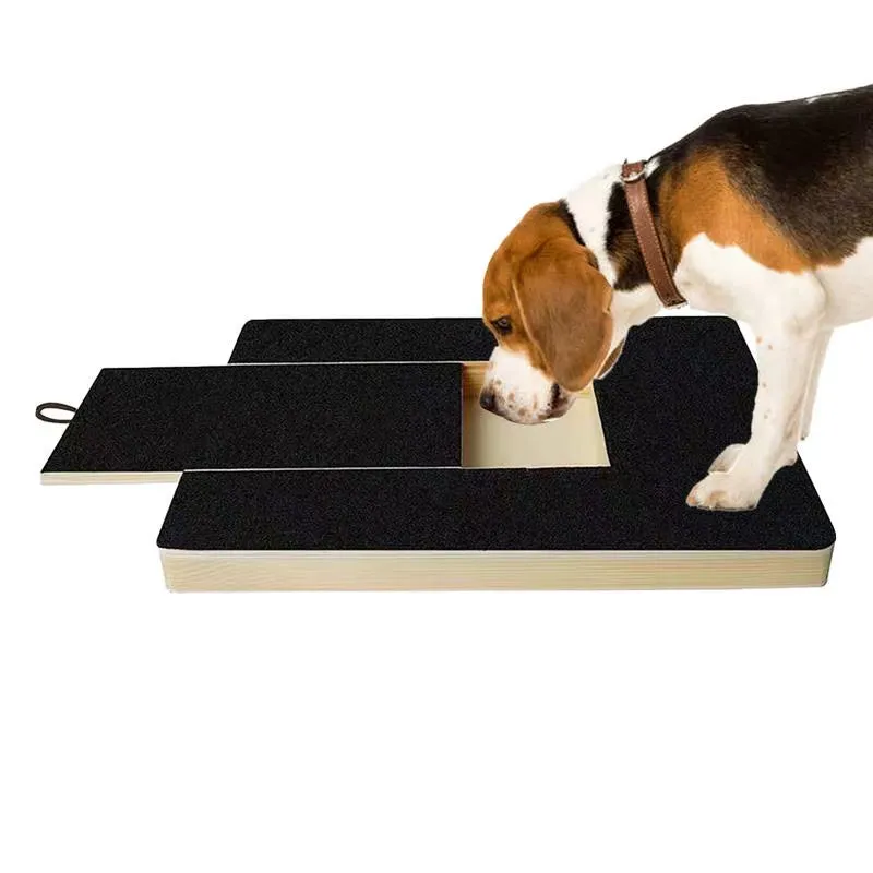 Adjustable Dog Nail File Board – Wooden Scratching & Grooming Toy