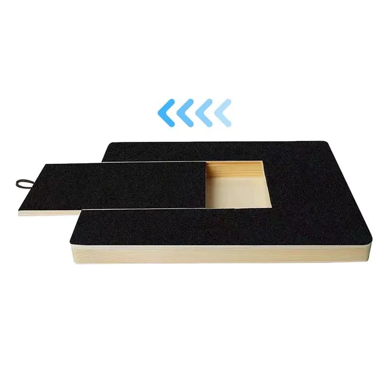 Adjustable Dog Nail File Board – Wooden Scratching & Grooming Toy