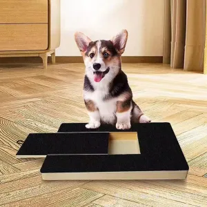 Adjustable Dog Nail File Board – Wooden Scratching & Grooming Toy