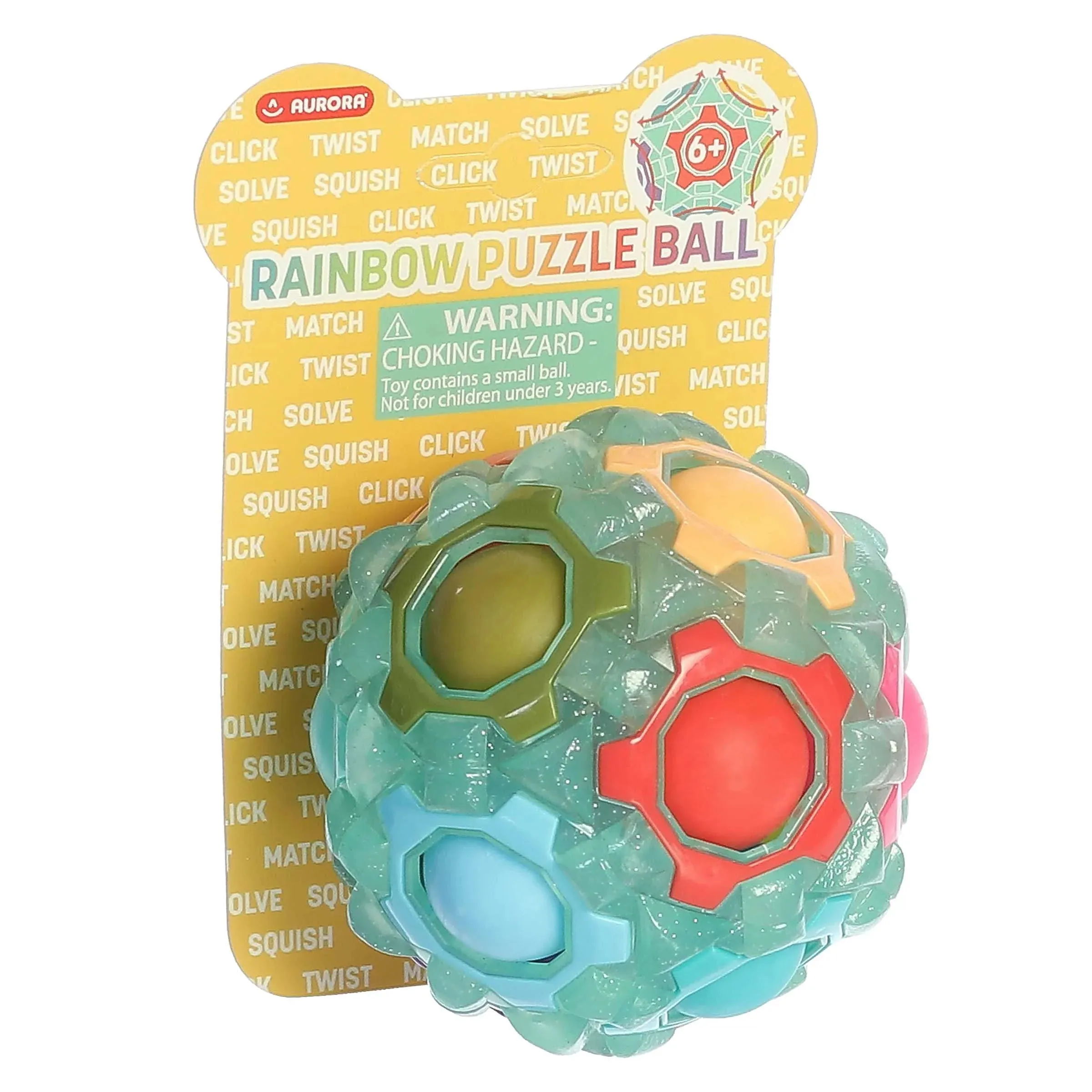 Aurora Rainbow Puzzle Ball Toy