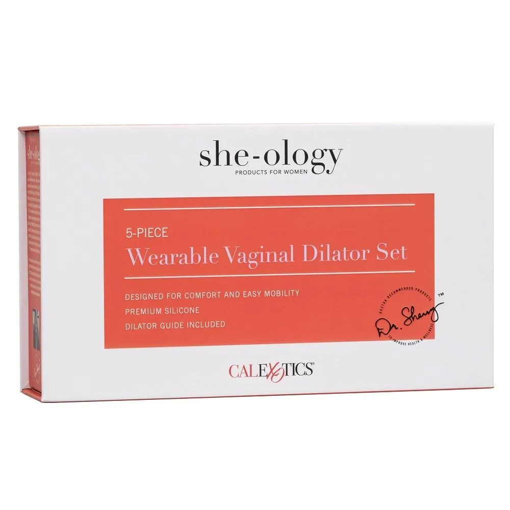 Calexotics She-Ology 5 Piece Wearable Vaginal Dilator Set