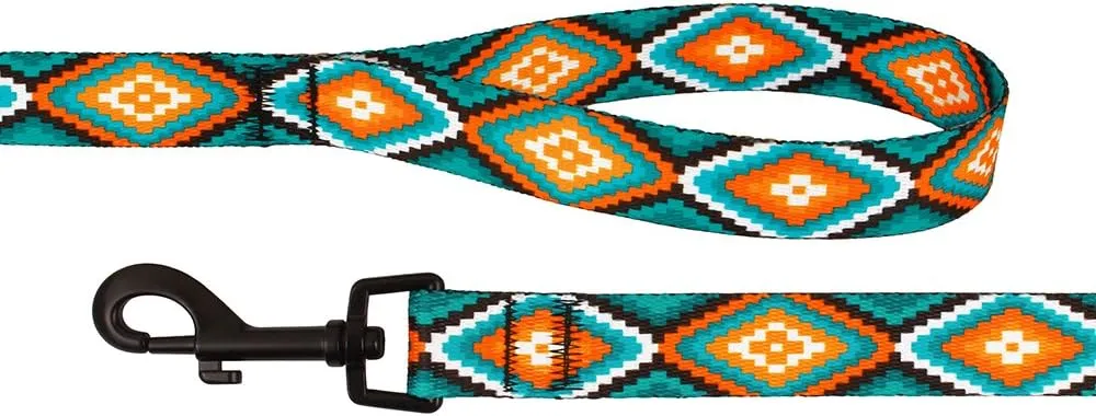 CollarDirect Nylon Dog Leash 5ft Tribal Pattern Durable Walking Pet Leashes for Dogs Small Medium Large Puppy (Pattern 3, S)
