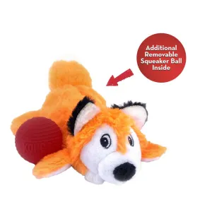 Cozie Pockets Fox Dog Toy, Small