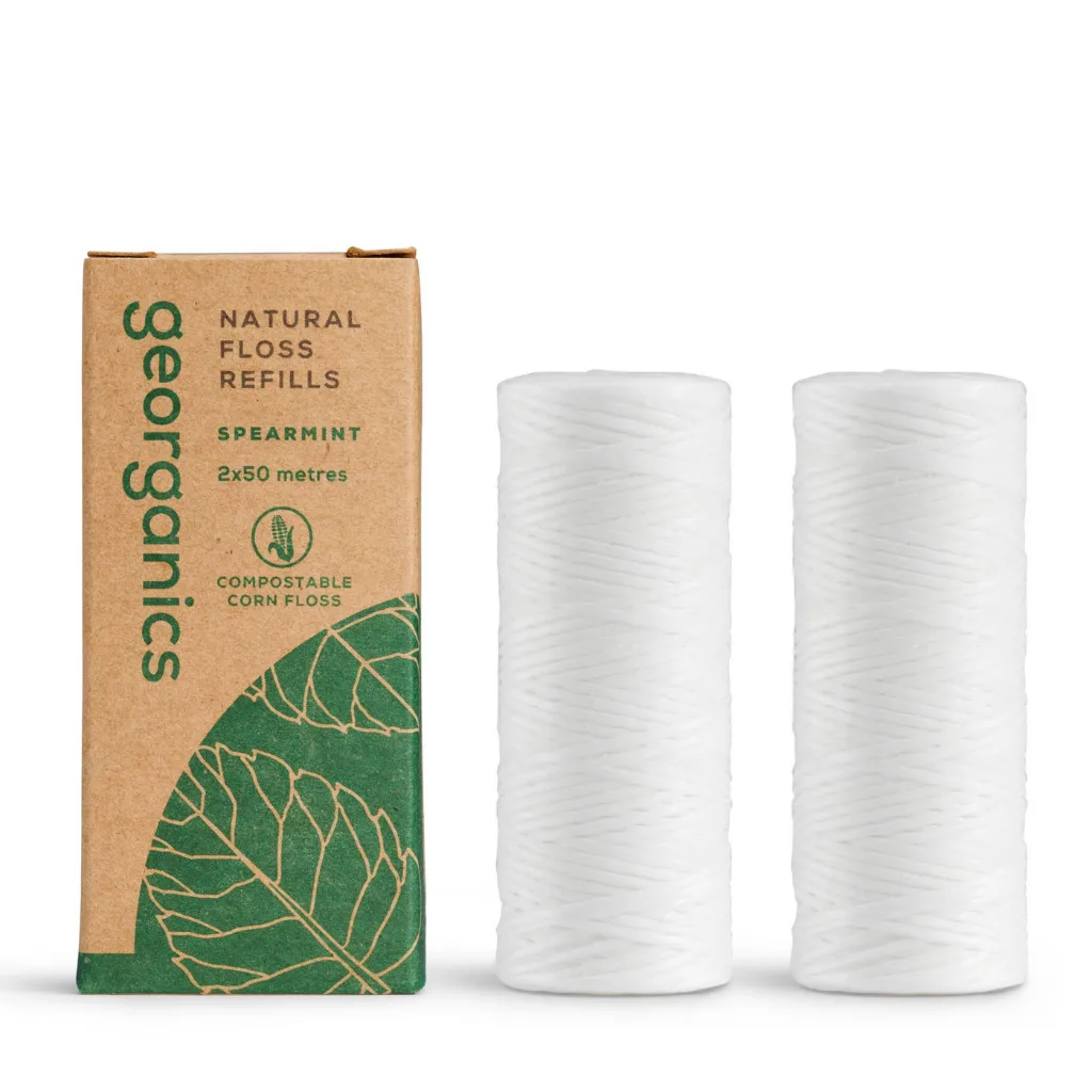 Dental Floss, Spearmint, Georganics