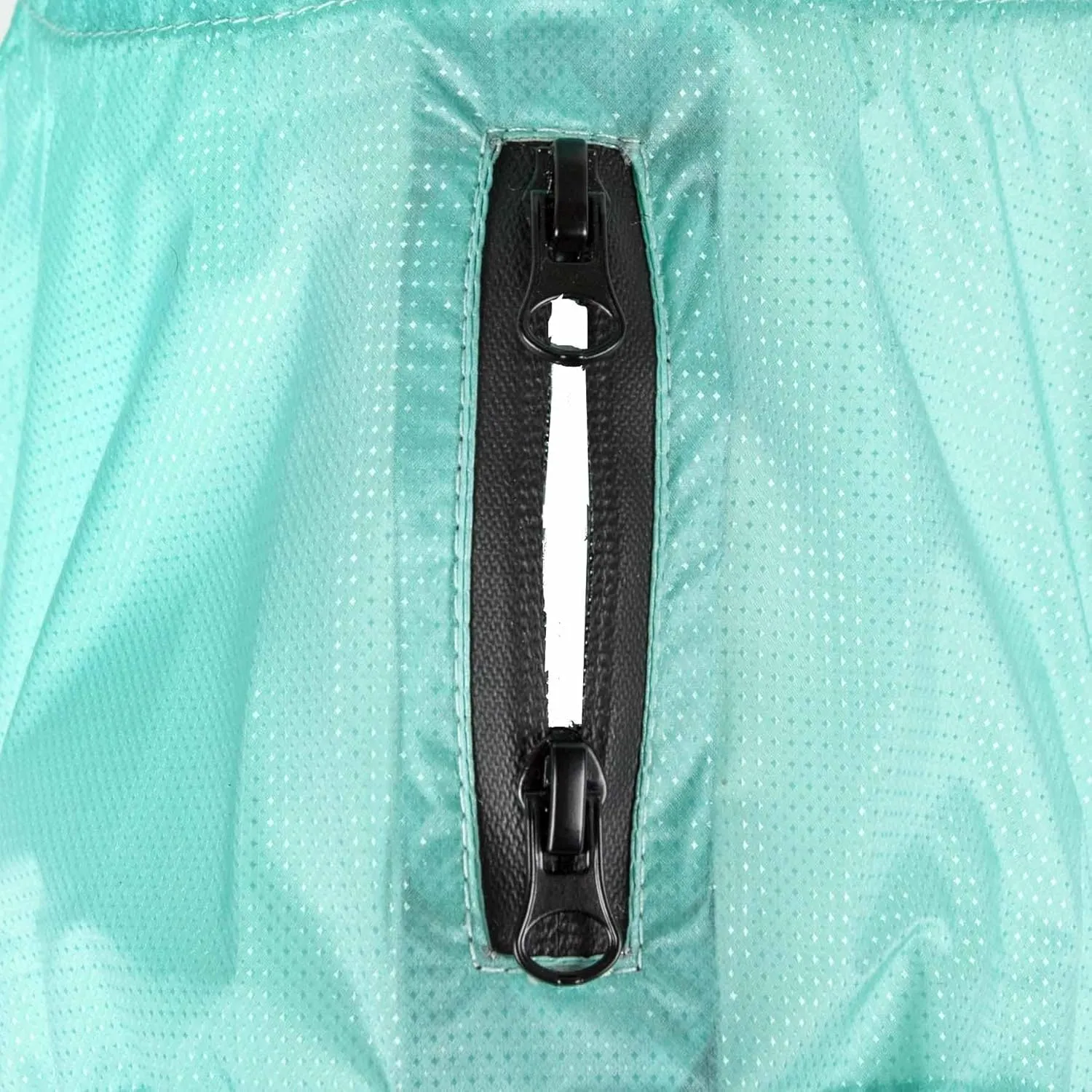 Dog Helios Torrential Shield Adjustable and Waterproof Dog Raincoat Poncho, XS, Green