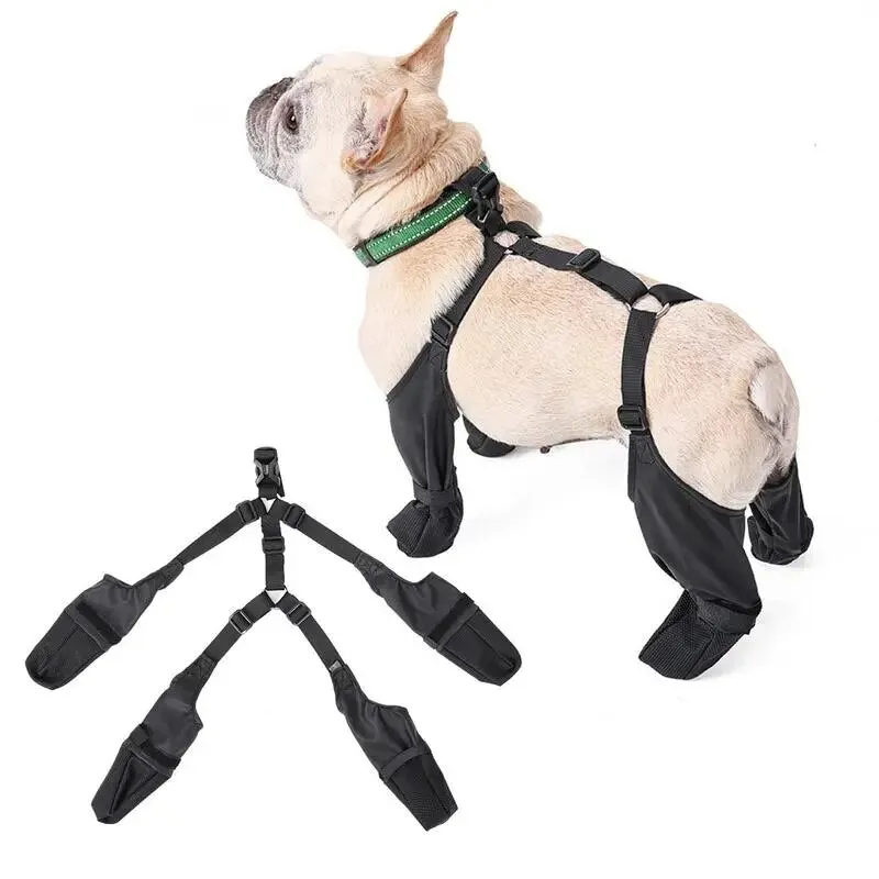 Dog Shoes Waterproof Adjustable Breathbale Dog Boots