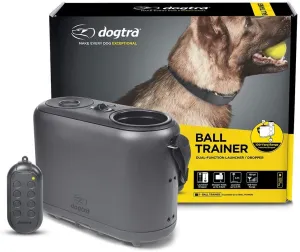 Dogtra Ball Trainer Dual-Function Ball Launcher and Dropper - 100-Yard Dual-Function