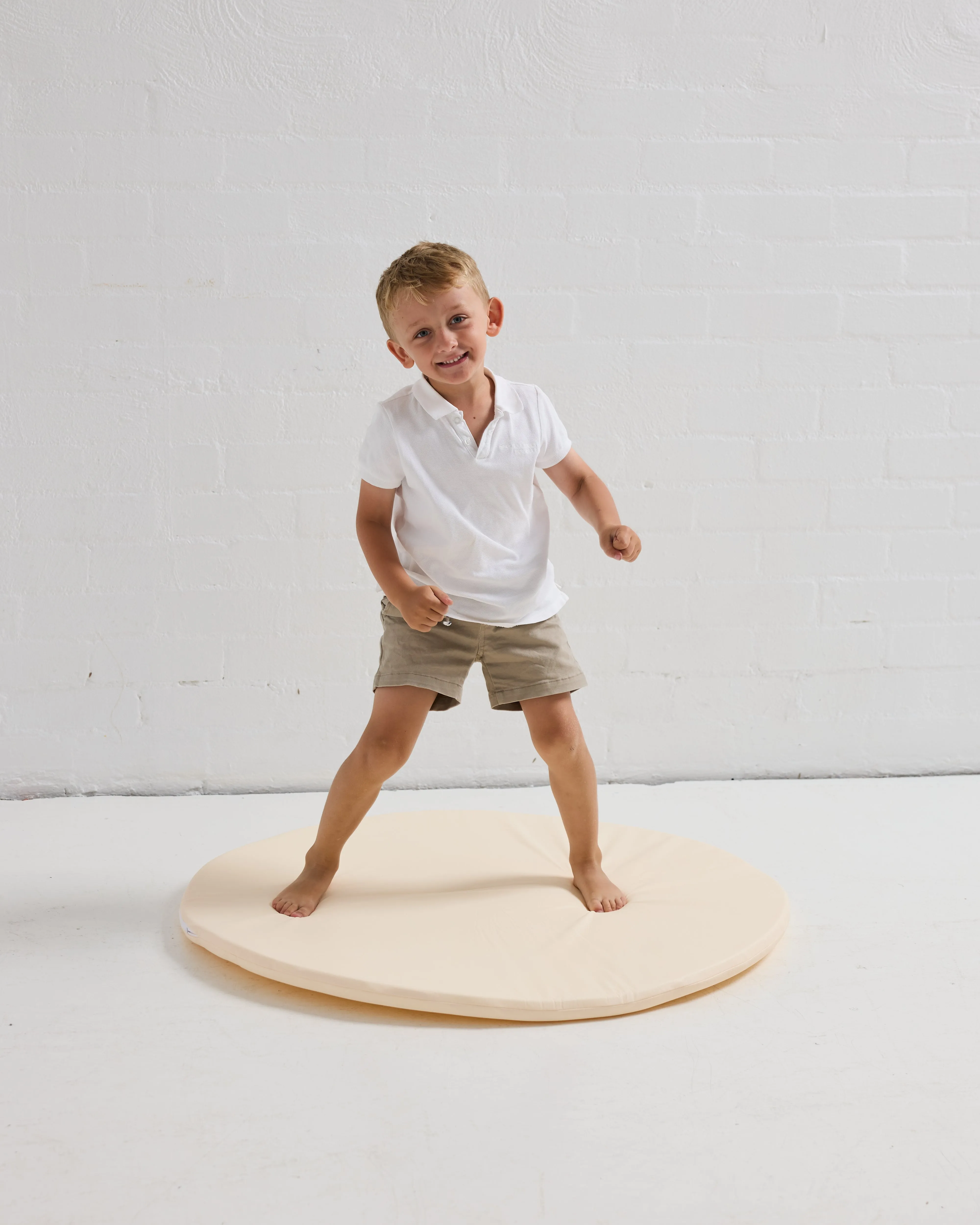 Eco Leather Play Mat - Ivory