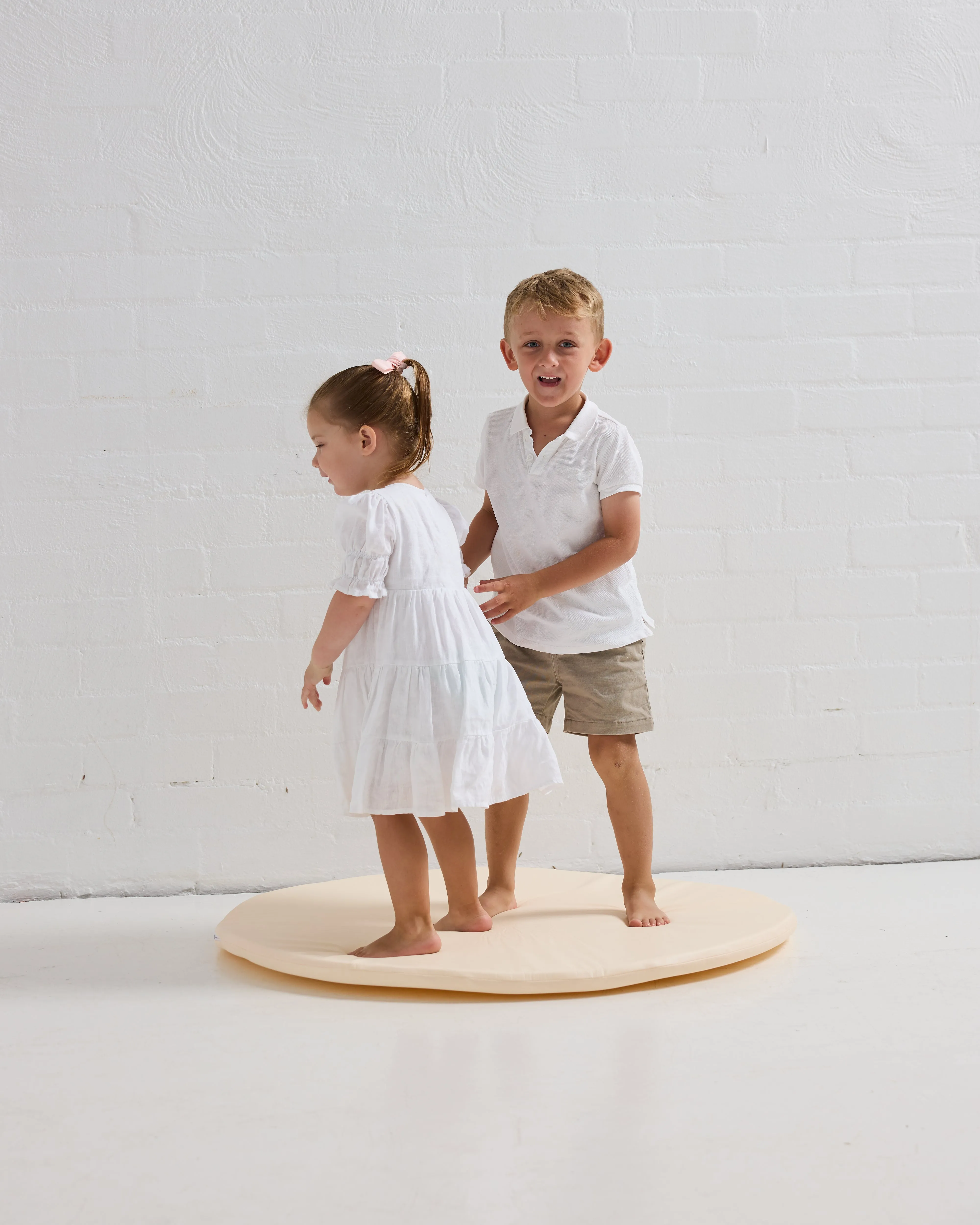 Eco Leather Play Mat - Ivory