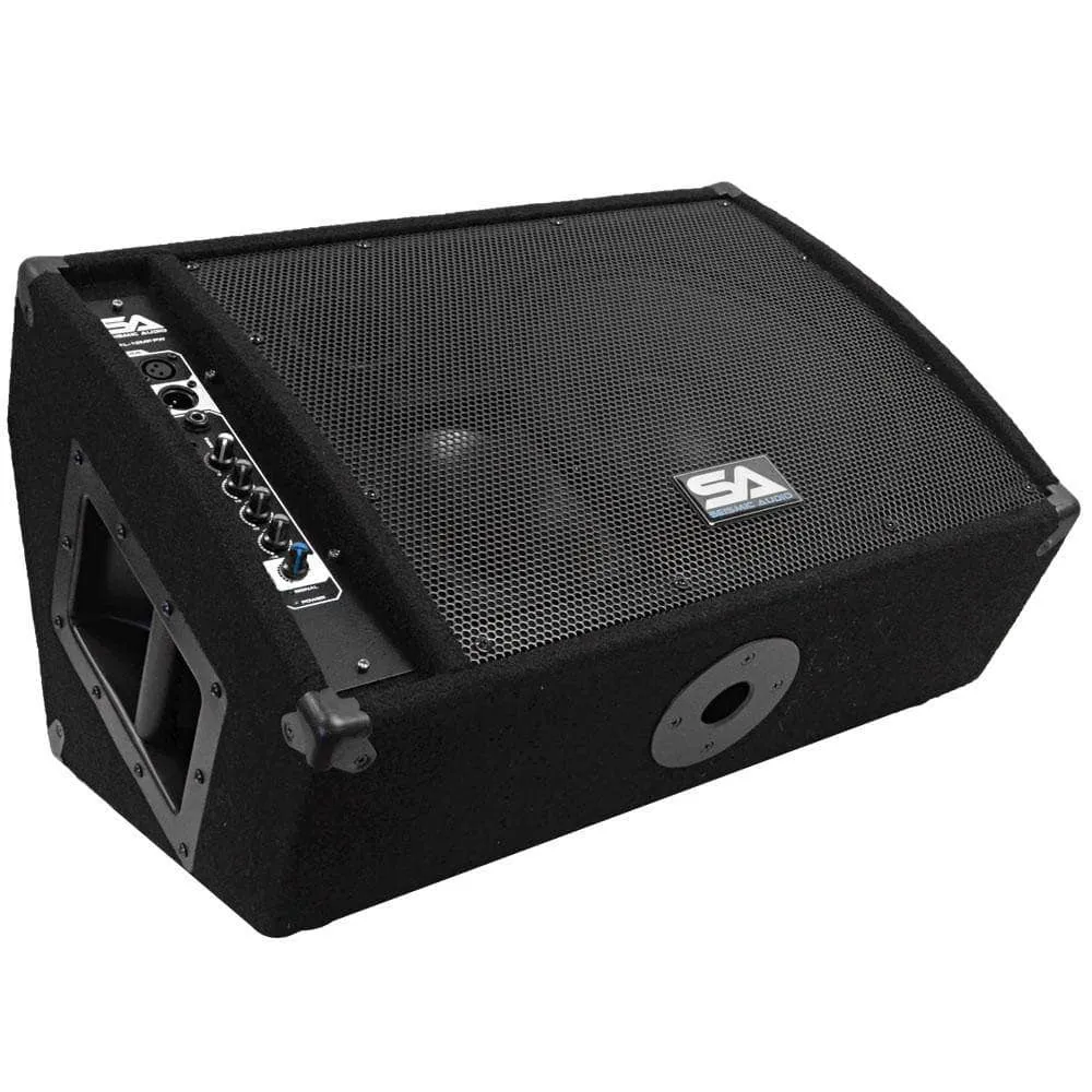 FL-12MP-PW - Premium Powered 2-Way 12" PA Floor Monitor with Titanium Horn