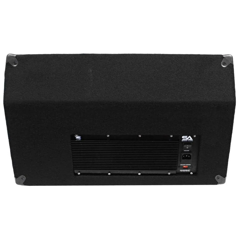 FL-12MP-PW - Premium Powered 2-Way 12" PA Floor Monitor with Titanium Horn