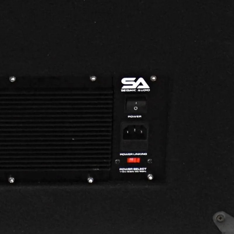 FL-15MP-PW - Premium Powered 2-Way 15" PA Floor Monitor with Titanium Horn