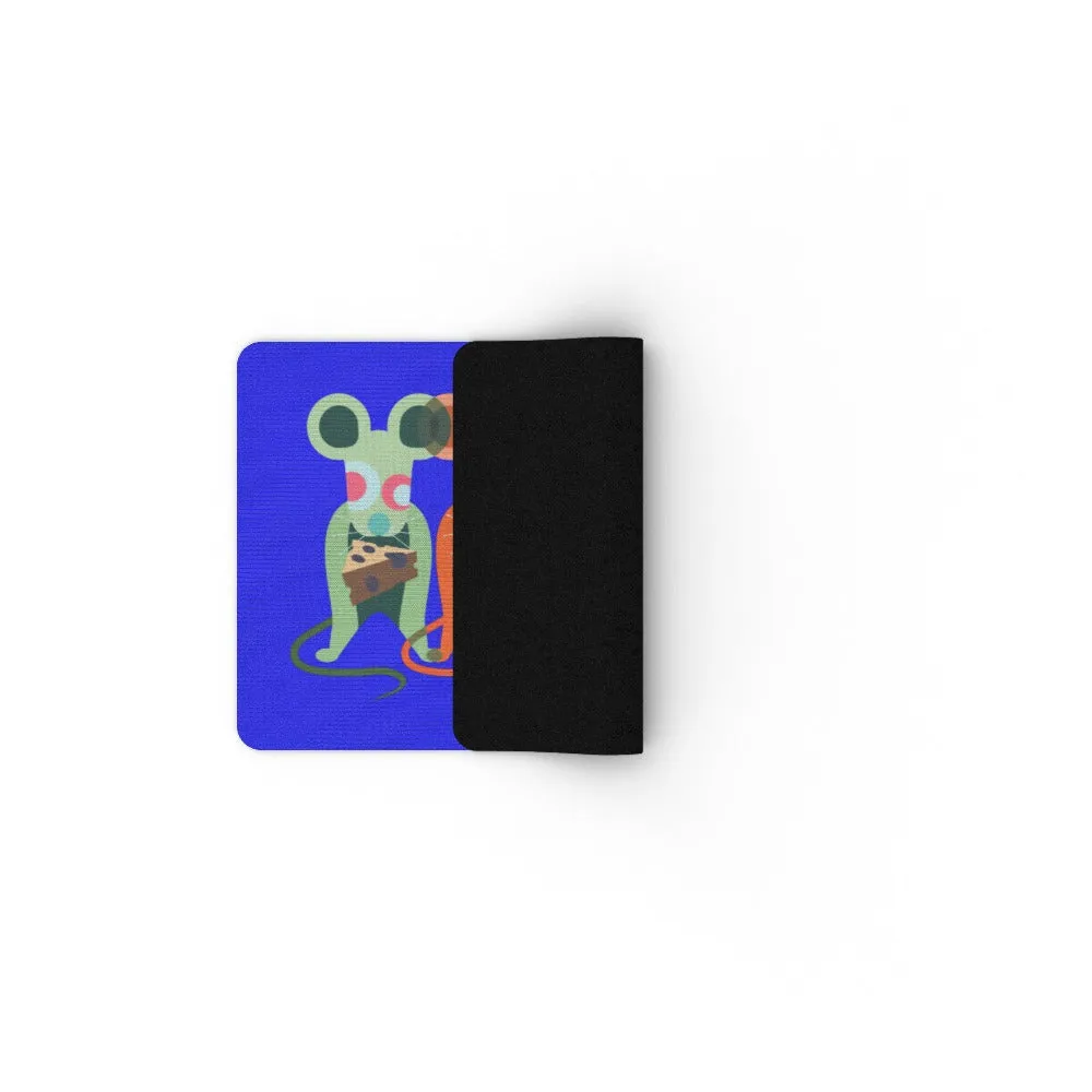 Floor Mats - Mice on Blue
