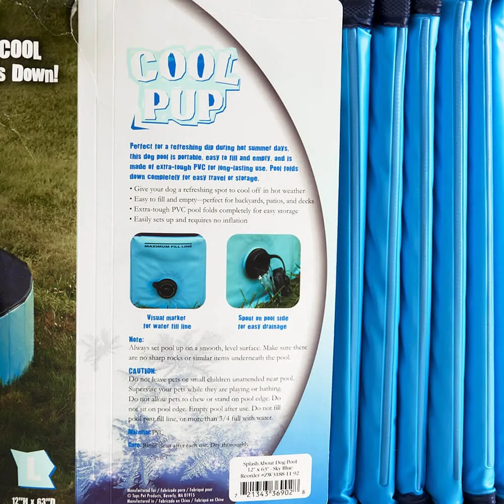 Guardian Cool Pup Portable Dog Pool