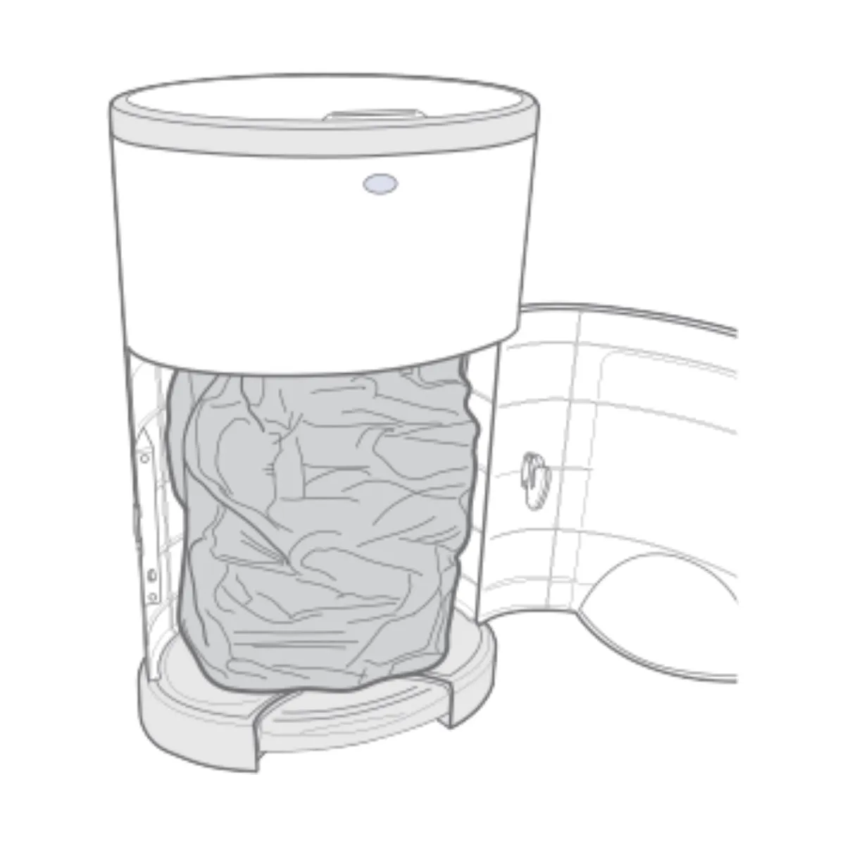 Korbell Mini Nappy Bin Refill 9L - 3 Pack