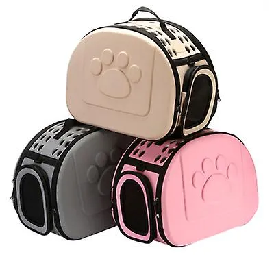 L 42*35*26cm gray Outdoor portable foldable pet cat bag AZ13004