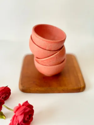 Light Pink Icecream Bowl Set of 4