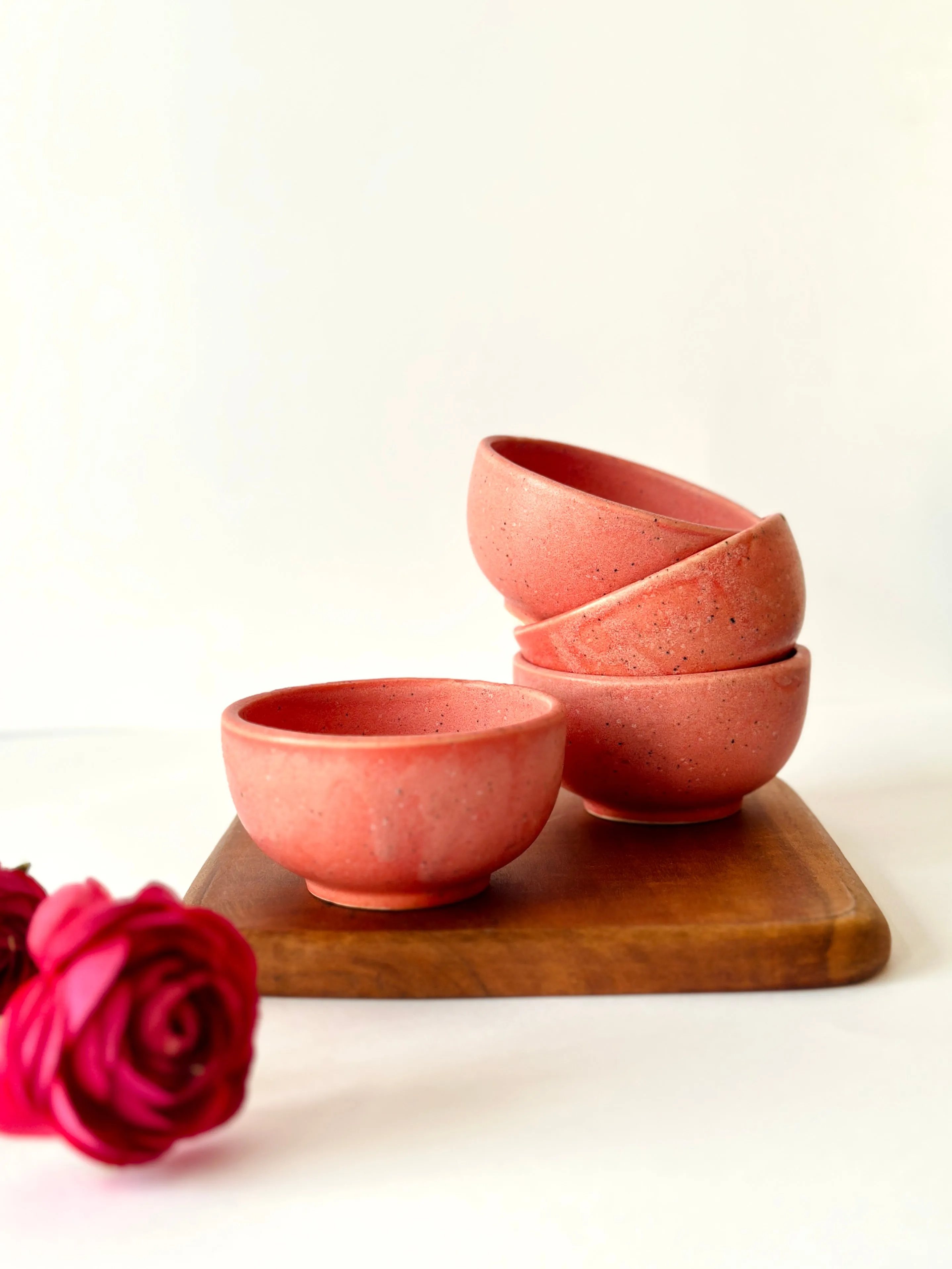 Light Pink Icecream Bowl Set of 4