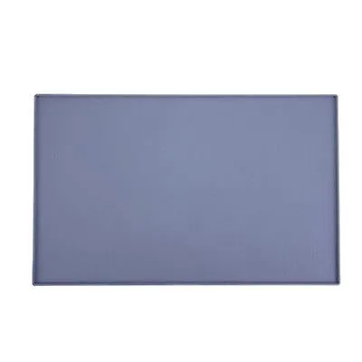 M 60*40cm black Waterproof non-slip silicone pet feeding mat AZ22392
