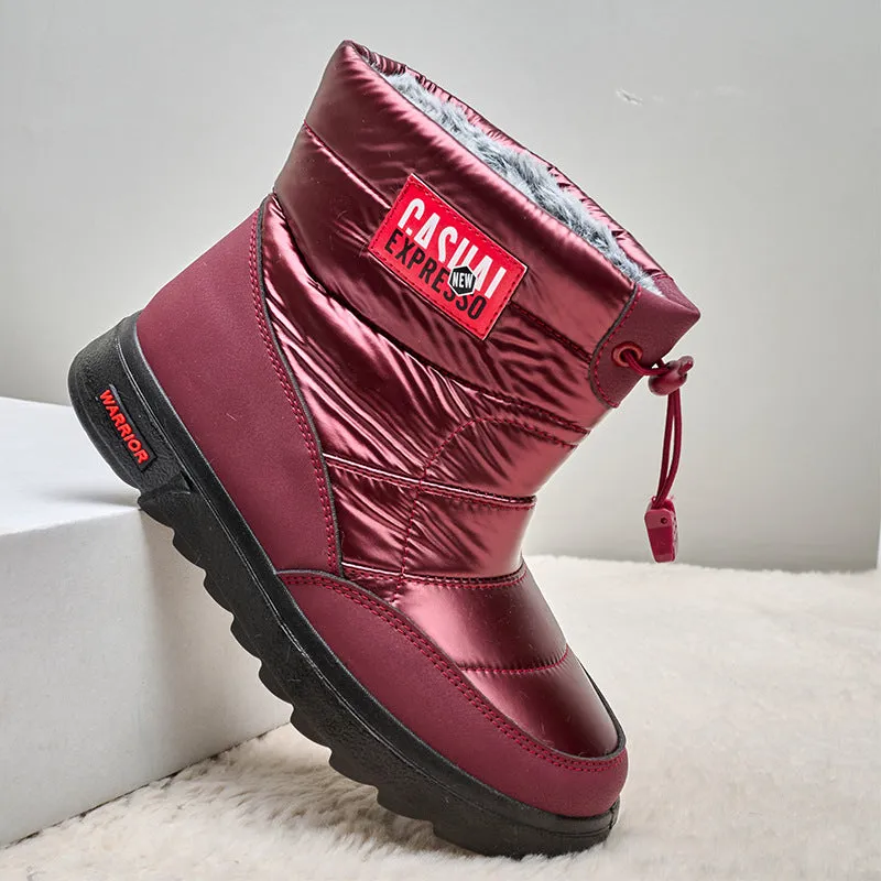 Nanccy Casual Fashion Warm Soft-soled Cotton Shoes