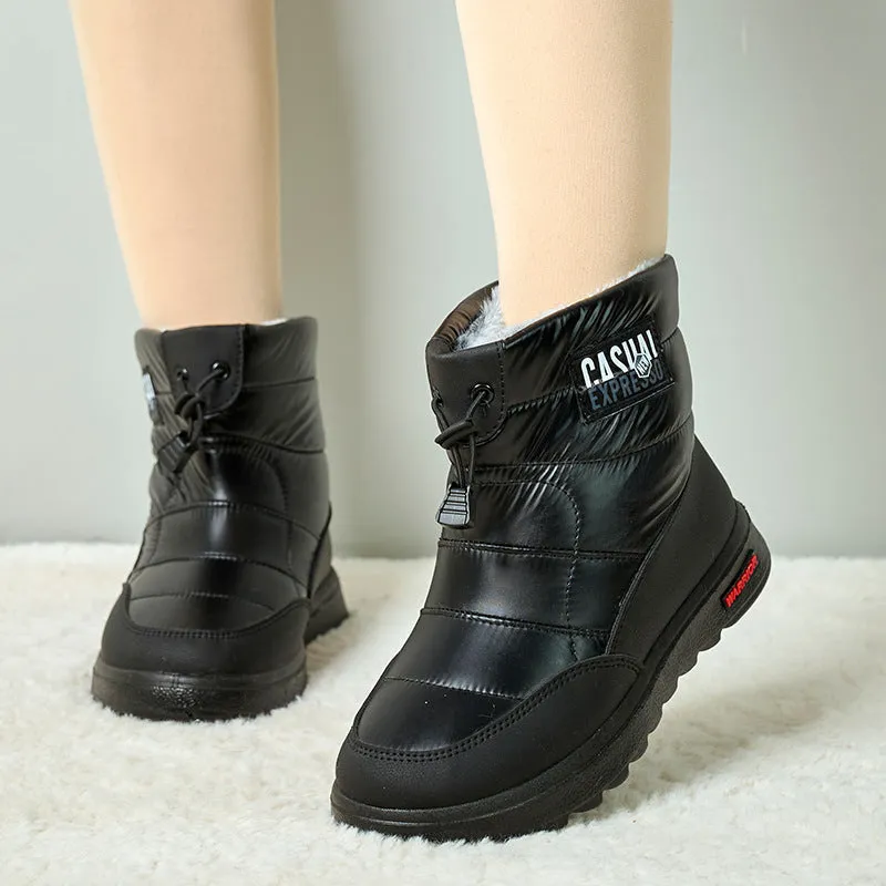 Nanccy Casual Fashion Warm Soft-soled Cotton Shoes