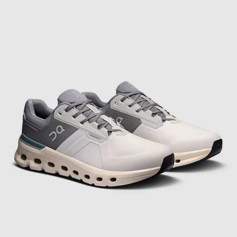 On Men's Cloudrunner 2 Waterproof Shoes - Wolf / Dust
