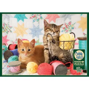 Outset Media Balls of Fluff Kittens & Yarn Jigsaw Puzzle - 1000 pc