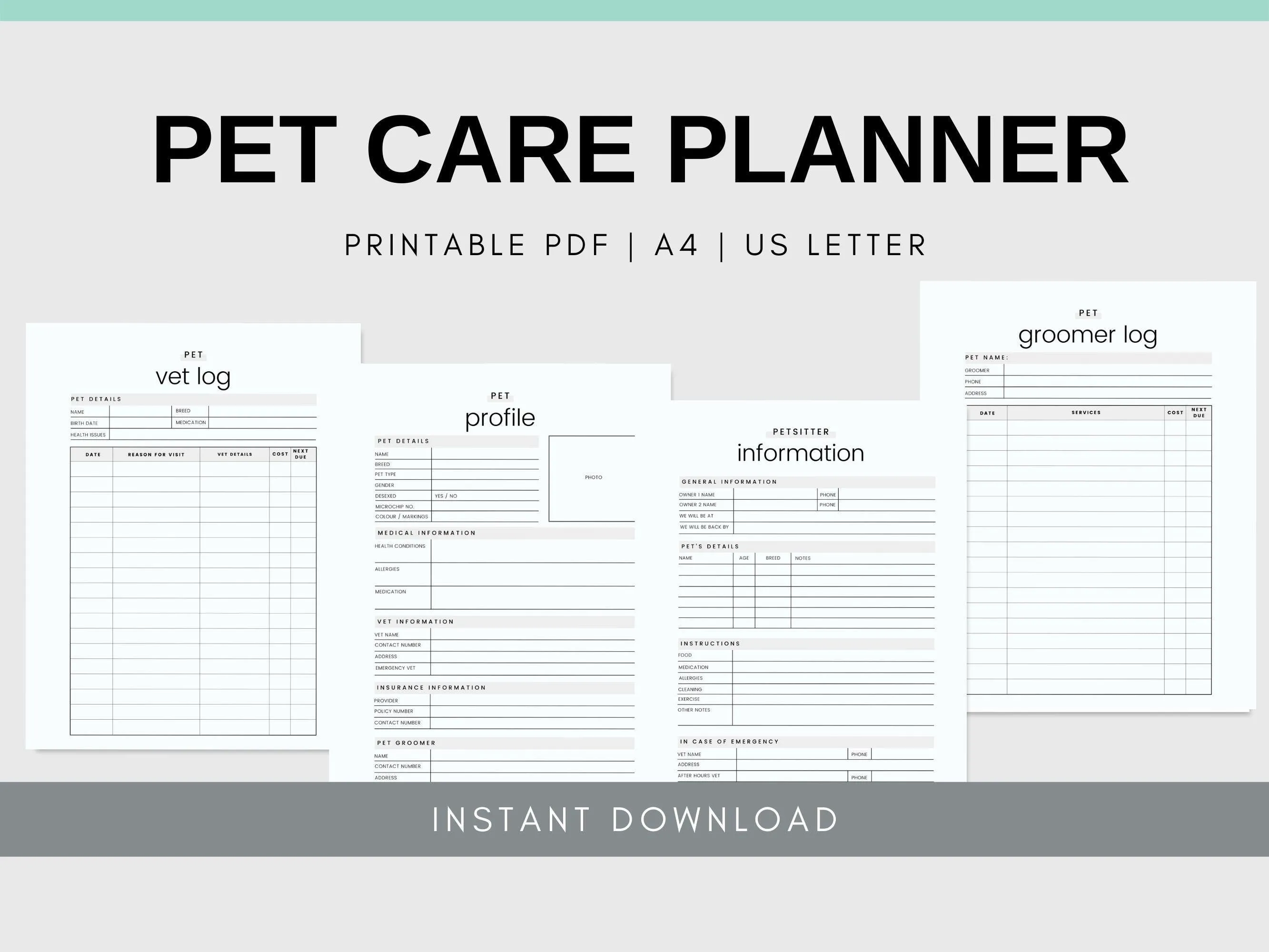 Pet Care Planner