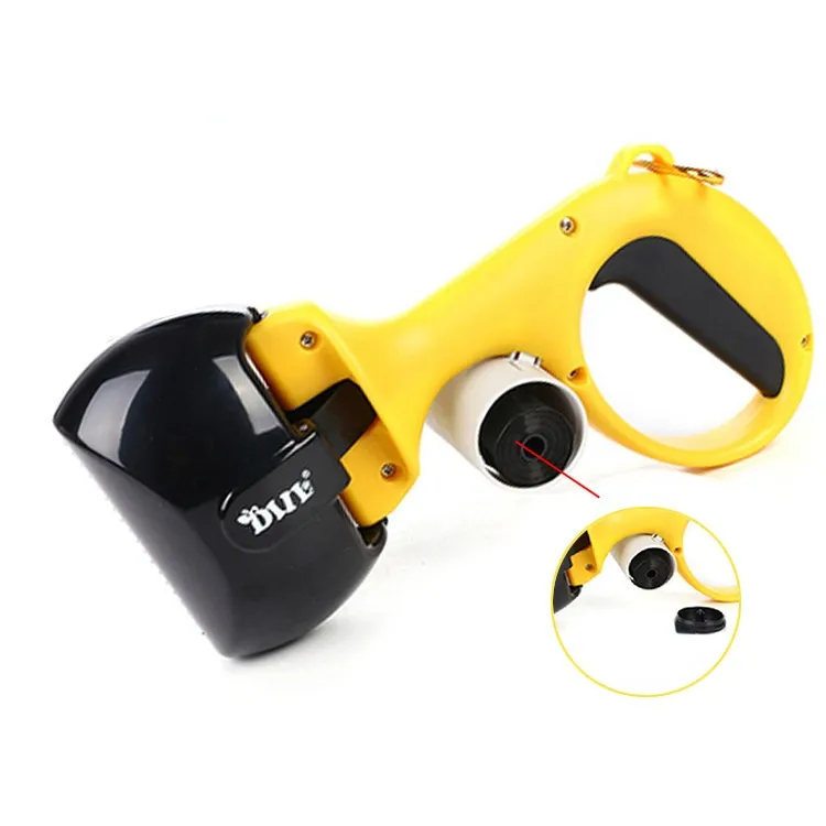 Pet Dog Pooper Scooper Portable Long Handle Shit Shovel Foldable