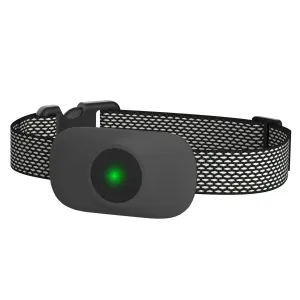 Pet Life ®  Ellipse LED 1-to-3 Dog 550-Yard Range 16-Level Vibration Sound and Stimulation Training Dog Collar Additional Receiver - Black