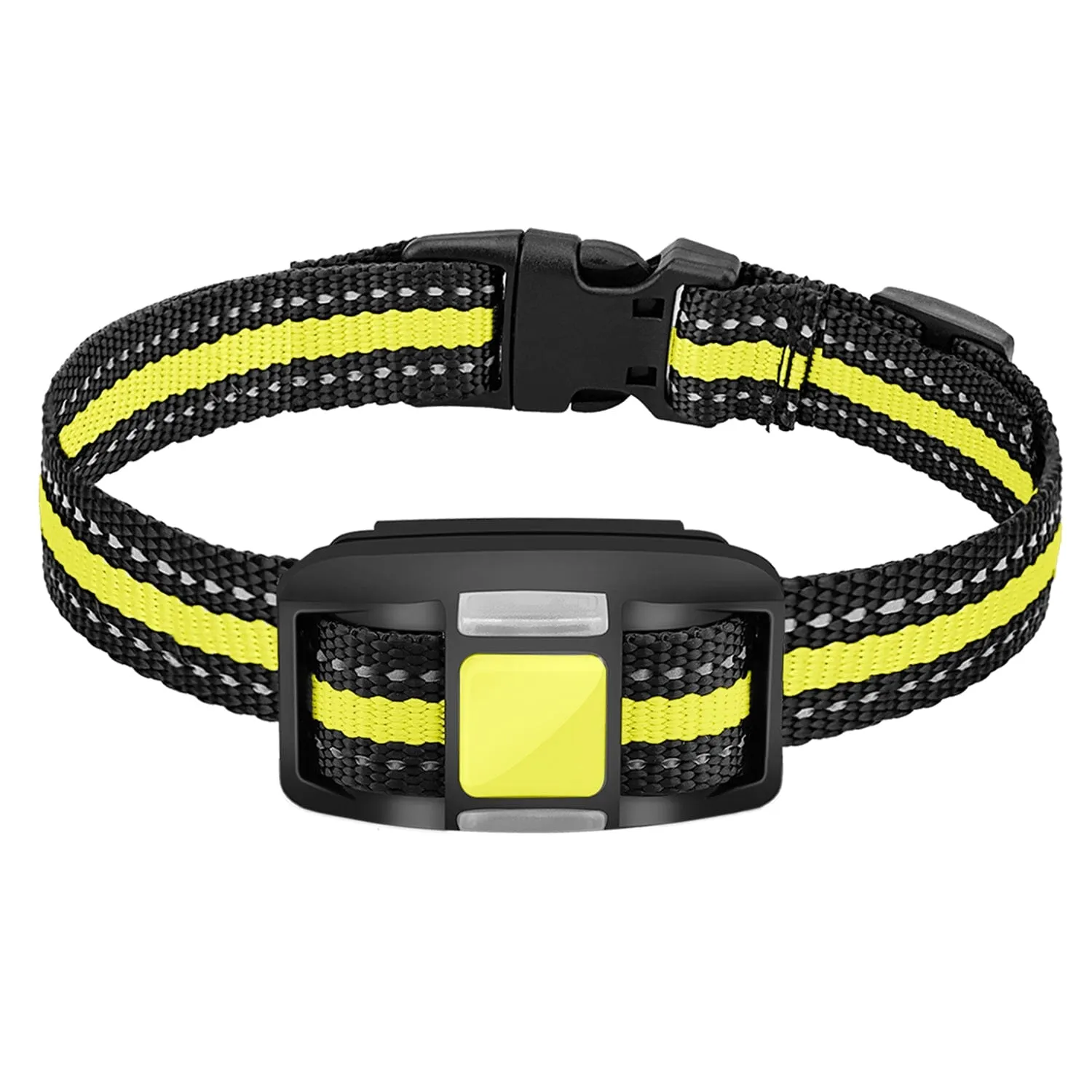 Pet Life ®  Yard-Trek 1-to-2 Dog 550 Yard Range 16-Level Vibration and Sound Training Dog Collar Additional Receiver - Yellow