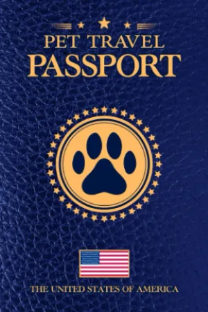 Pet Passport US & Medical Record, for Pet Health and Travel Size 4x6" inch: USA passport size! this Pet Health & Vaccine Track Journal Notebook, ... Record Book For Pet Lovers Dogs Puppies   2022 12 28