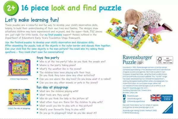 Ravensburger Fun Day at Nursery (Floor Puzzle)