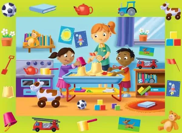 Ravensburger Fun Day at Nursery (Floor Puzzle)