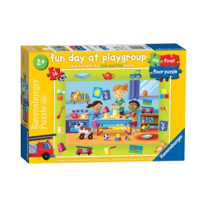 Ravensburger My First Floor Puzzle Fun Day at Play Group 16pc Puzzle