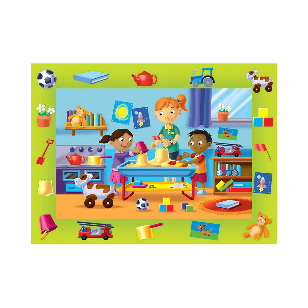 Ravensburger My First Floor Puzzle Fun Day at Play Group 16pc Puzzle