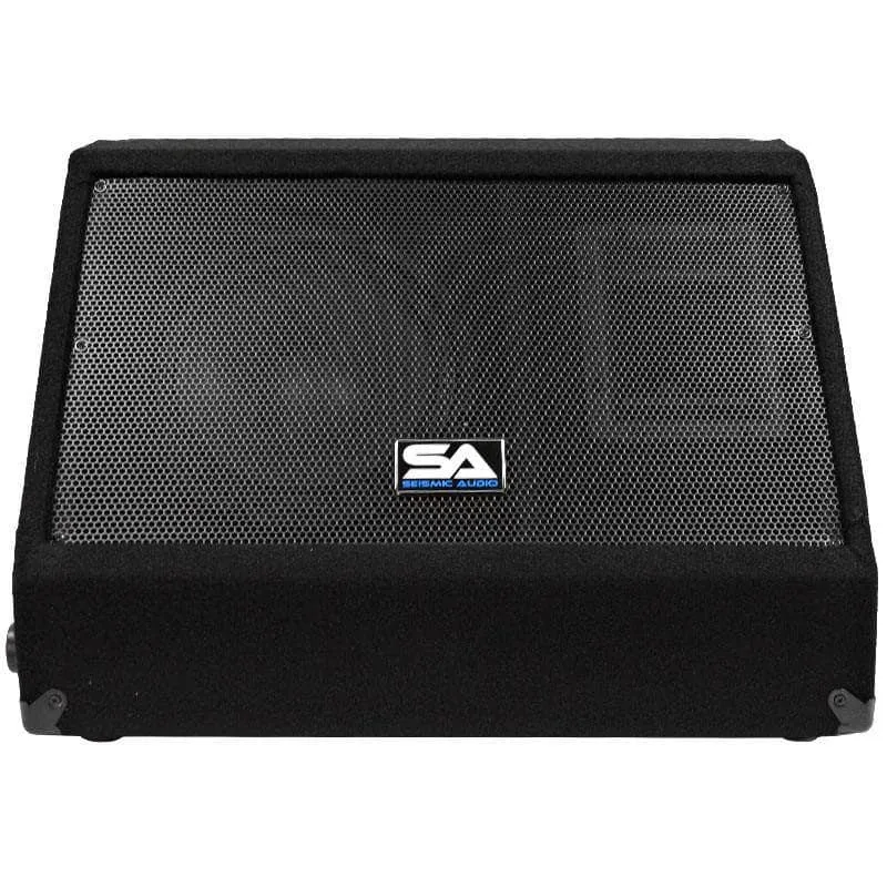 SA-10MX Pair of 10" Floor Monitors with Titanium Horns