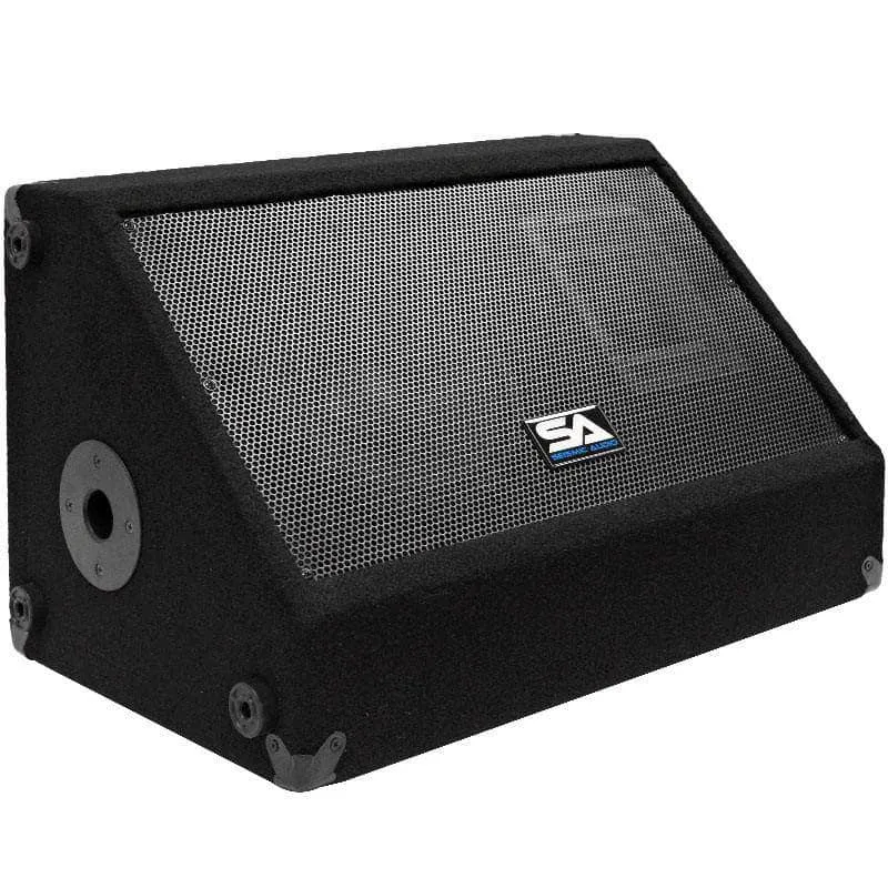 SA-10MX Pair of 10" Floor Monitors with Titanium Horns