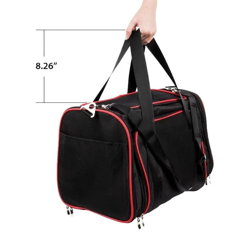 Sidiou Group Portable Bag Pet Puppy Cat Bag Foldable Pet Car Seat Mat Cage  Travel Accessories