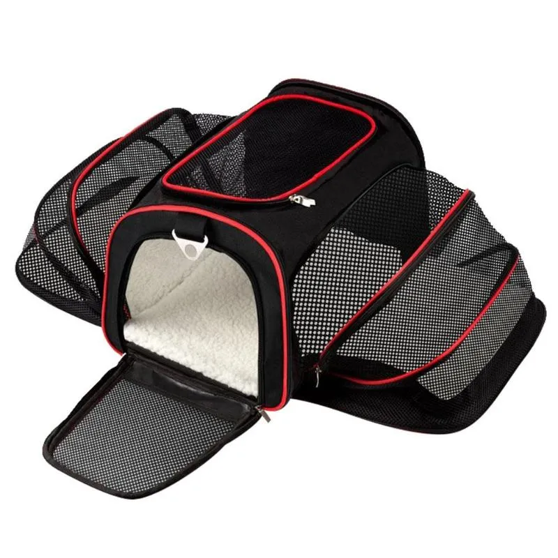 Sidiou Group Portable Bag Pet Puppy Cat Bag Foldable Pet Car Seat Mat Cage  Travel Accessories