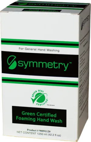 SOAP/ Foaming/ Symmetry/ Green Seal Certified Foaming Hand Wash 1250 ml/6 Per Case/ Item Code 90091120