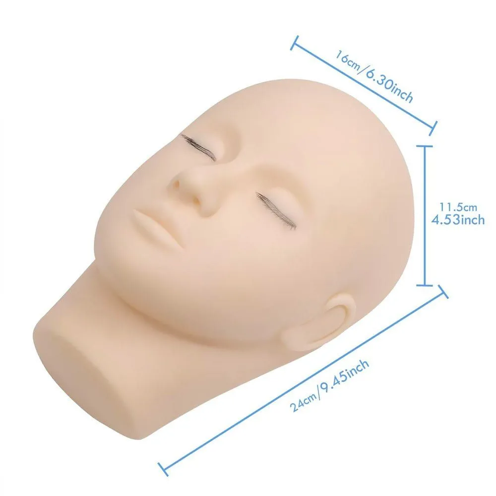 Training Mannequin Head (with lashes)