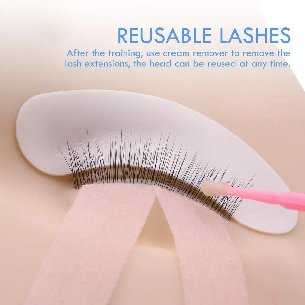 Training Mannequin Head (with lashes)